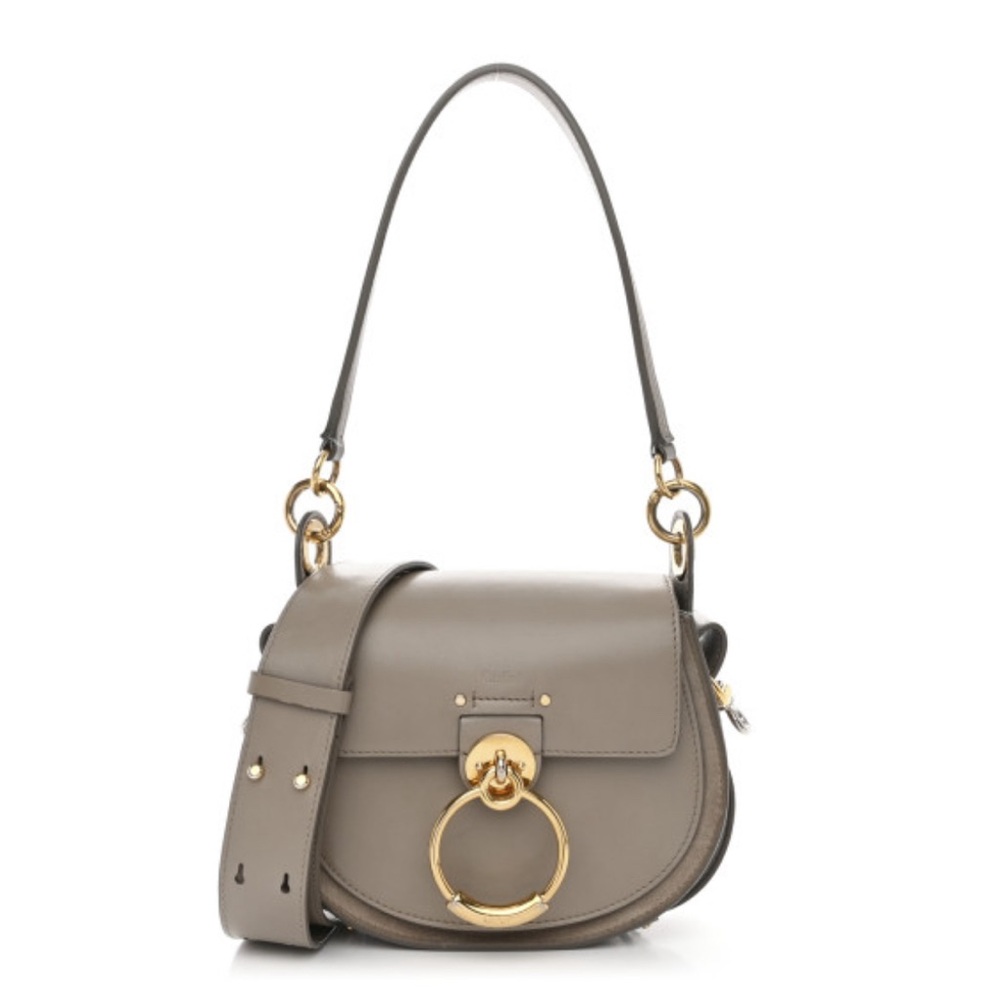 Chloe Tess crossbody shoulder bag motty grey